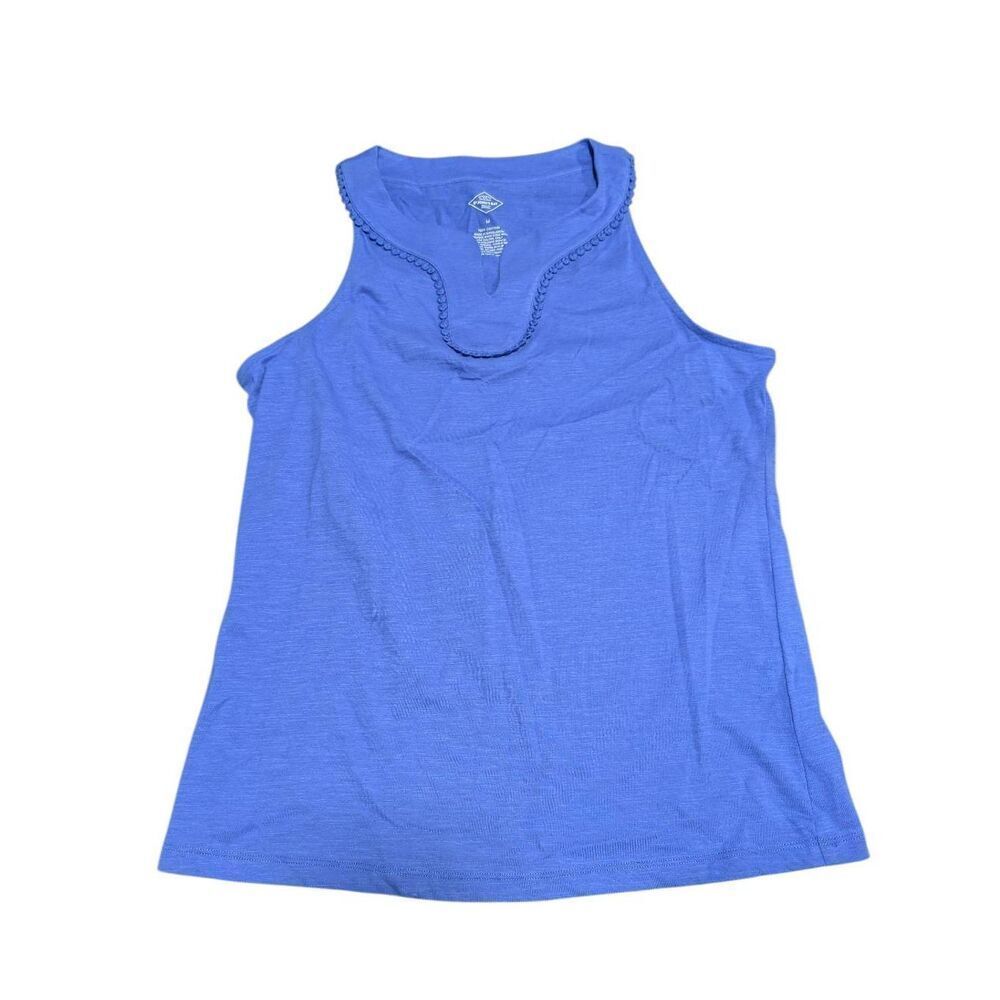 St. John's Bay Halter Neck Sleeveless Blouse Women's Small